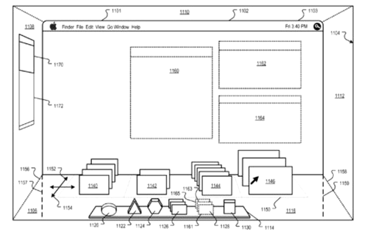 Perspectiva Apple asupra unei interfete 3D