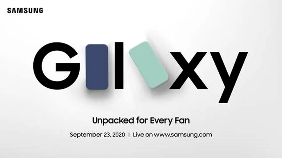 Samsung a anunțat un eveniment de lansare Unpacked pentru Galaxy S20 Fan Edition
