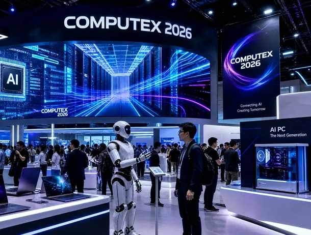 Computex 2026: Inteligența artificială redefinește industria IT, de la centre de date la PC-uri și roboți