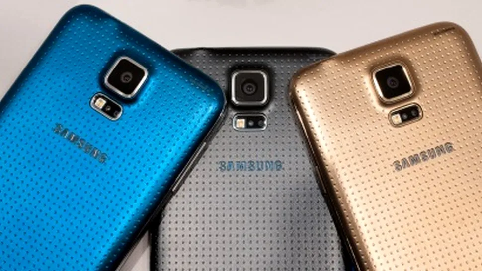 Telefonul Samsung Galaxy S5 este disponibil începând de azi în România