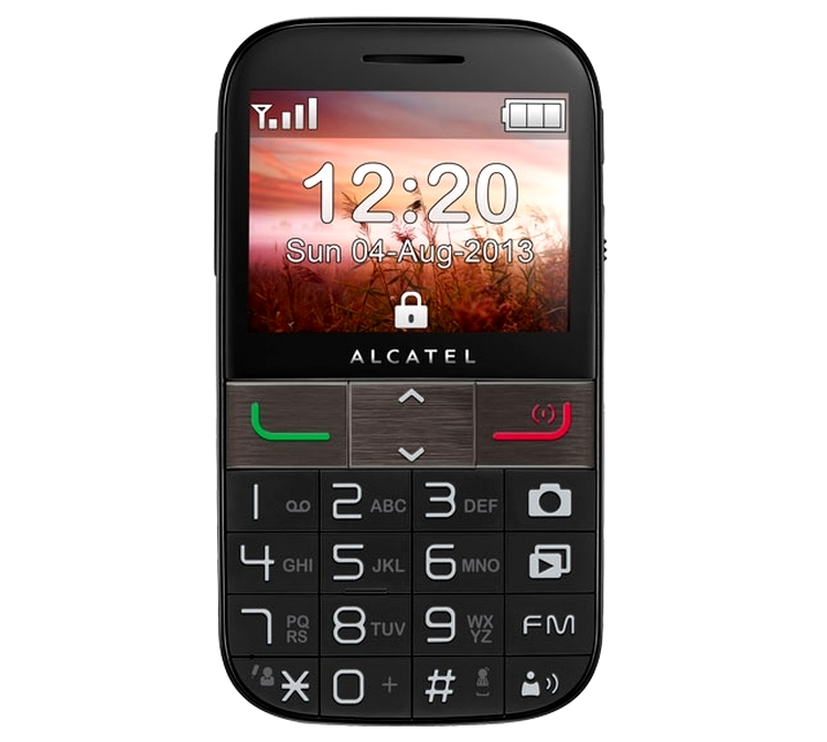Alcatel OT 2001 - telefon ieftin pentru vârstnici