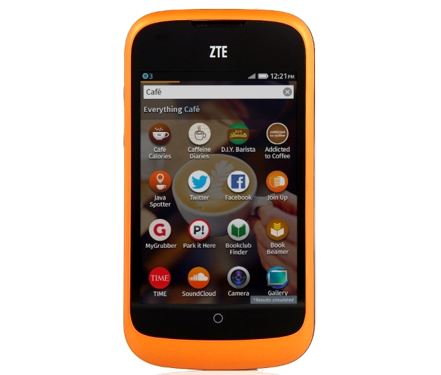 ZTE Open - smartphone de 80 $ cu Firefox OS