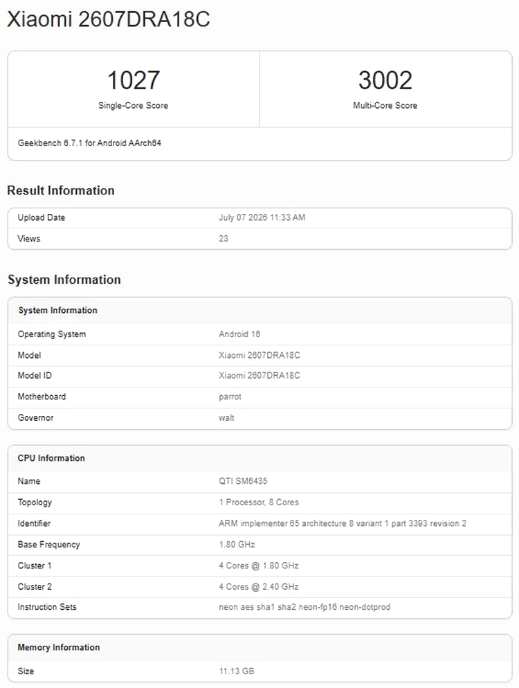 REDMI Note 17