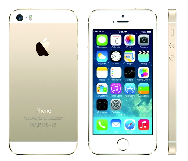 iPhone 5S - versiunea cu carcasă aurie