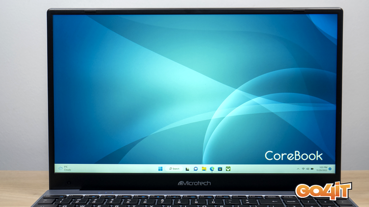 Microtech CoreBook screen