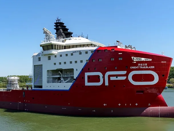 O nouă navă construită în România poate interveni cu ROV-uri în cazul unor defecțiuni la cablurile submarine