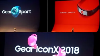 Samsung Gear Sport, Gear Fit 2 Pro şi Gear IconX 2018 - primele impresii de la IFA Berlin [HANDS-ON REVIEW]