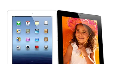 Noul iPad, de azi oficial în România. Preţuri de la 2199 lei