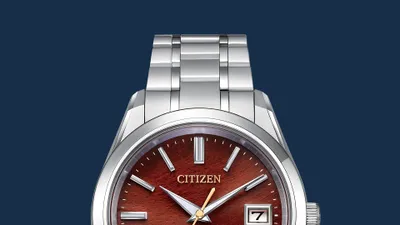 Citizen lansează AQ4100-65X: Ceas din titan cu cadran din hârtie washi și precizie de 5 secunde pe an