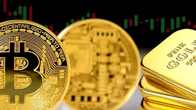 Moneda digitală Bitcoin a depăşit pentru prima dată în valoare aurul