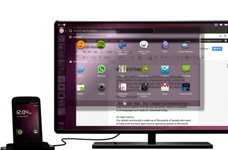 Ubuntu transformă telefonul cu Android într-un mini PC