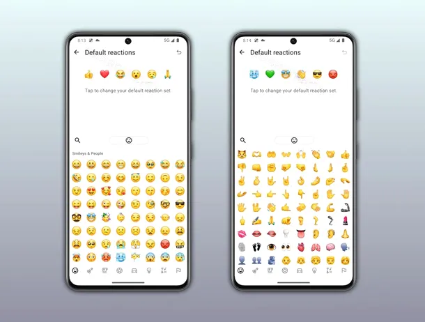 WhatsApp testează reacții personalizate cu emoji pe Android