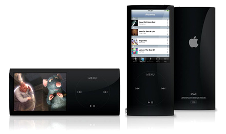 Apple iPod Nano mock-up
