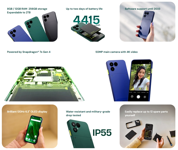 Fairphone (Gen. 6+). Foto - Fairphone 