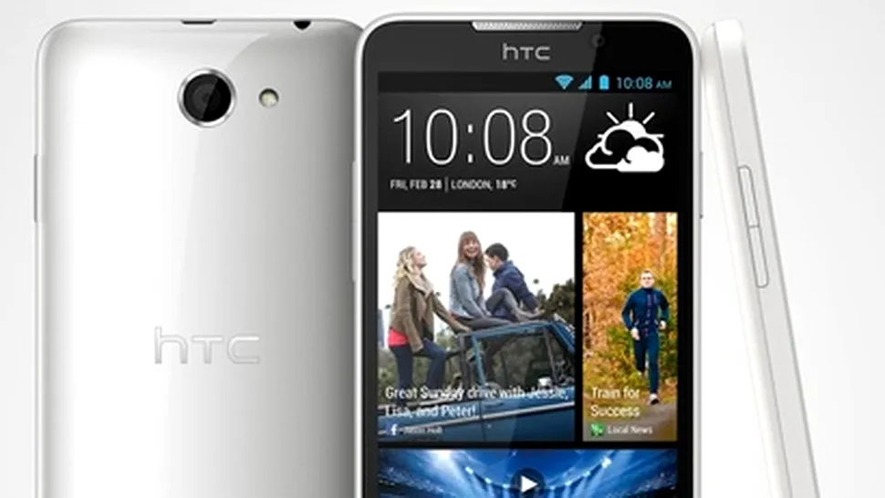 HTC Desire 516, un smartphone Android Dual SIM cu ecran mare, a sosit şi în Europa