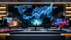 Piața monitoarelor își revine, susținută de cererea pentru gaming