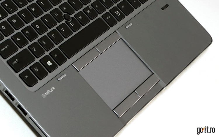 HP EliteBook 745 G2: touchpad şi point stick de bună calitate