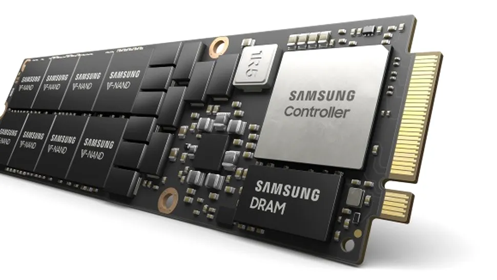 Samsung dezvăluie un SSD cu 8TB capacitate de stocare şi 12GB memorie cache DDR4, promiţând performanţe nemaiîntâlnite în industrie