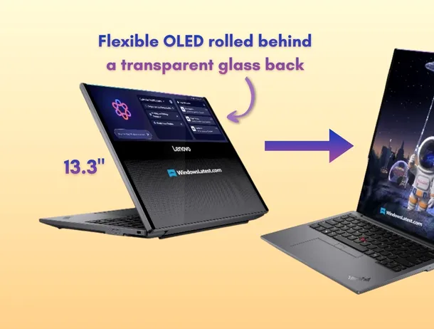 ThinkPad Rollable XD, un nou concept Lenovo