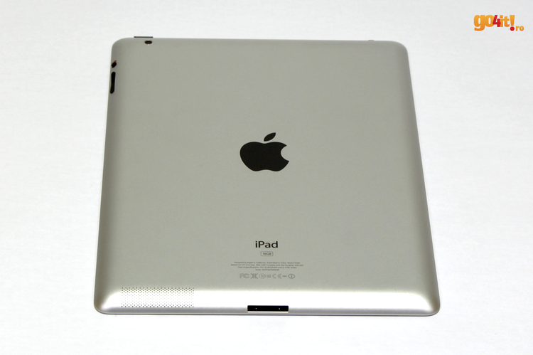 iPad 2 - interfata de conectare