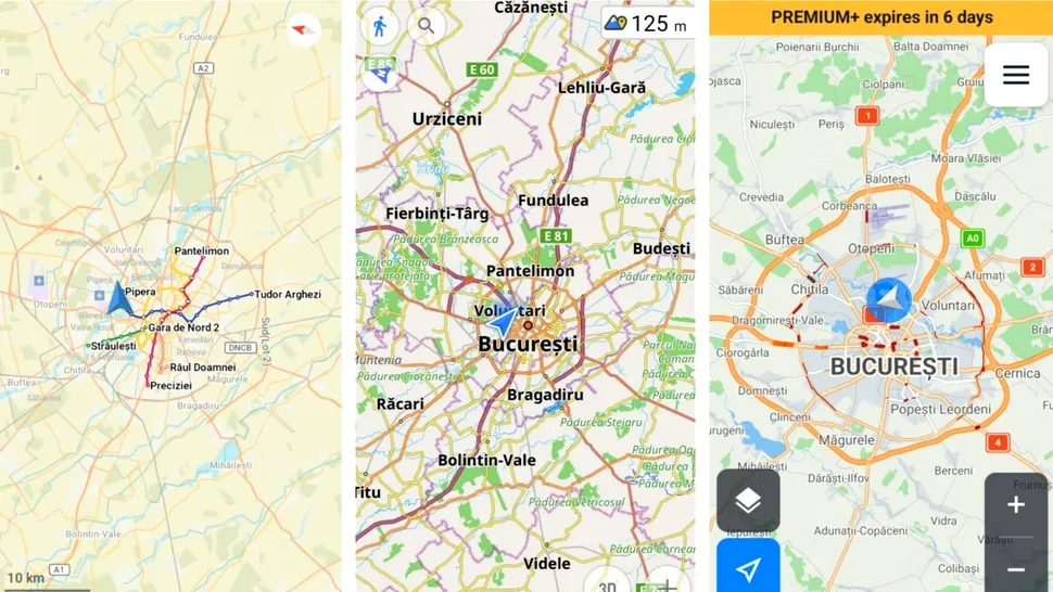 Top 3 aplicații rivale pentru Google Maps si Waze care-și fac treaba