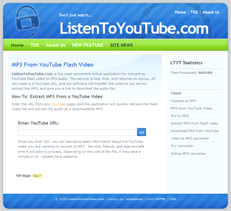 ListenToYouTube.com