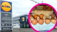Cu cât a ajuns să se vândă un singur ou, în magazinele LIDL din România, acum, cu 9 zile înainte de Paște