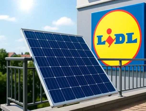 Lidl va vinde panouri solare ieftine care se conectează direct la priză într-un stat din Europa