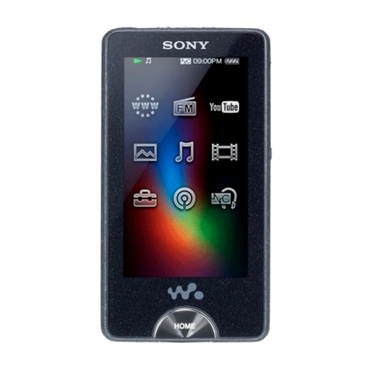 Sony Walkman NWZ-X1060 cu ecran OLED touchscreen de 3