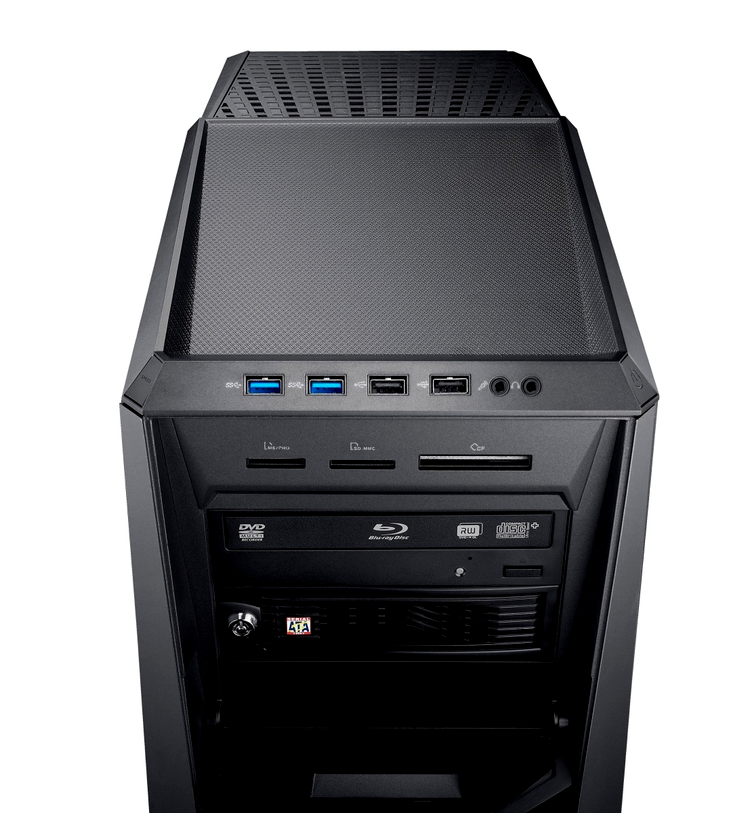 Asus Essentio GC8580 - panoul frontal