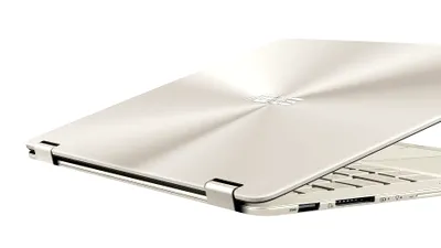 ASUS ZenBook Flip UX360CA, primul ZenBook cu design convertibil şi balama dublă, disponibil în magazinele din România