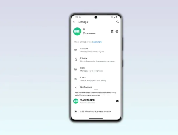 WhatsApp Business permite utilizarea a două conturi pe același telefon cu Android