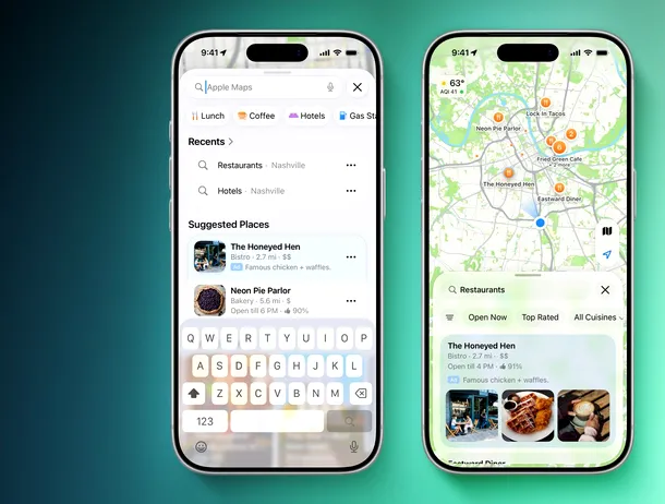 Când vor apărea reclamele în aplicația Apple Maps și cum vor arăta