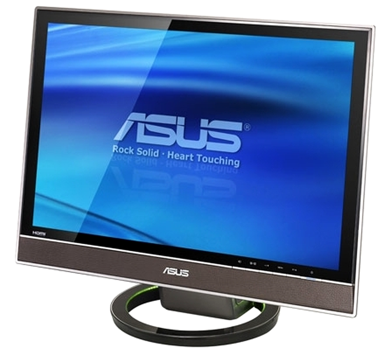Asus LS221H - un monitor cu ornament din piele naturală