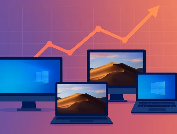 Vânzările de PC-uri au crescut în trimestrul 4, stimultate de situația memoriilor