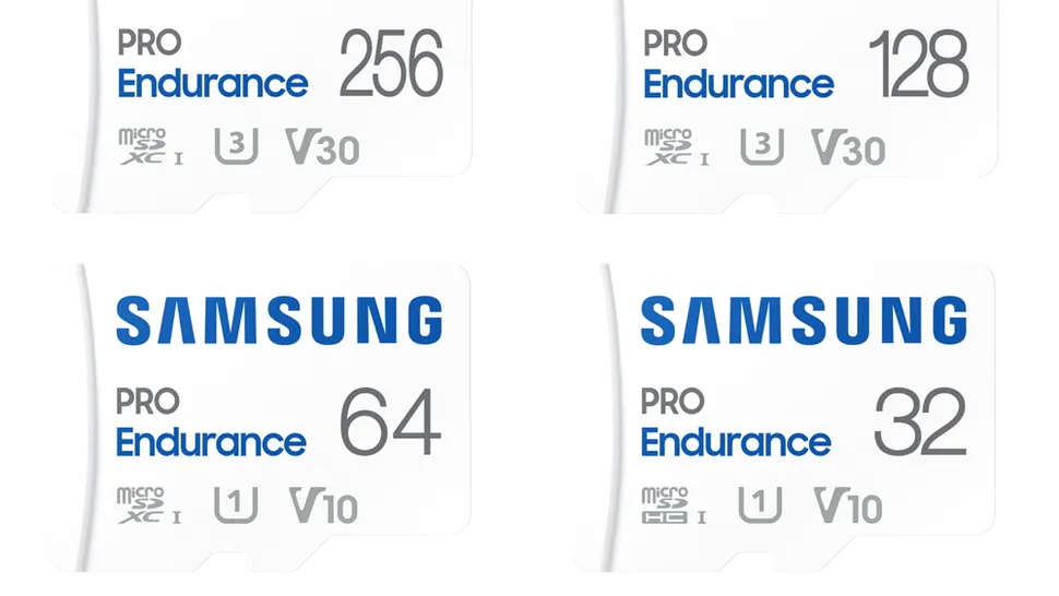 Samsung anunță PRO Endurance microSD, carduri de memorie care elimină nevoia pentru HDD-uri