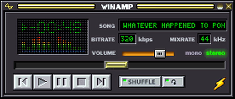 Winamp în 1997