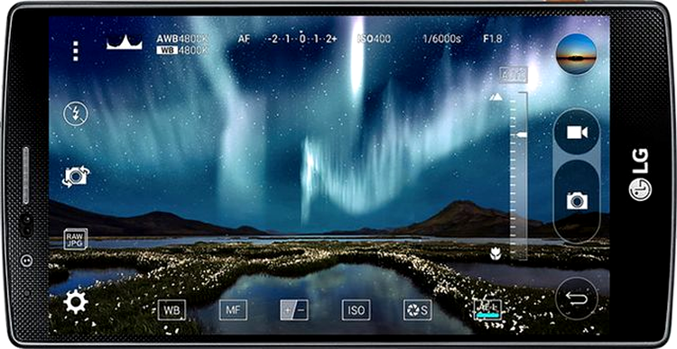LG G4 - setări manuale pentru captură foto