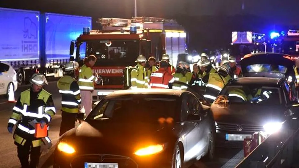 Tesla va suporta reparaţiile maşinii unui şofer erou, după ce acesta şi-a avariat automobilul într-un gest nobil