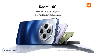 Noul smartphone accesibil Redmi 14C, disponibil acum în România