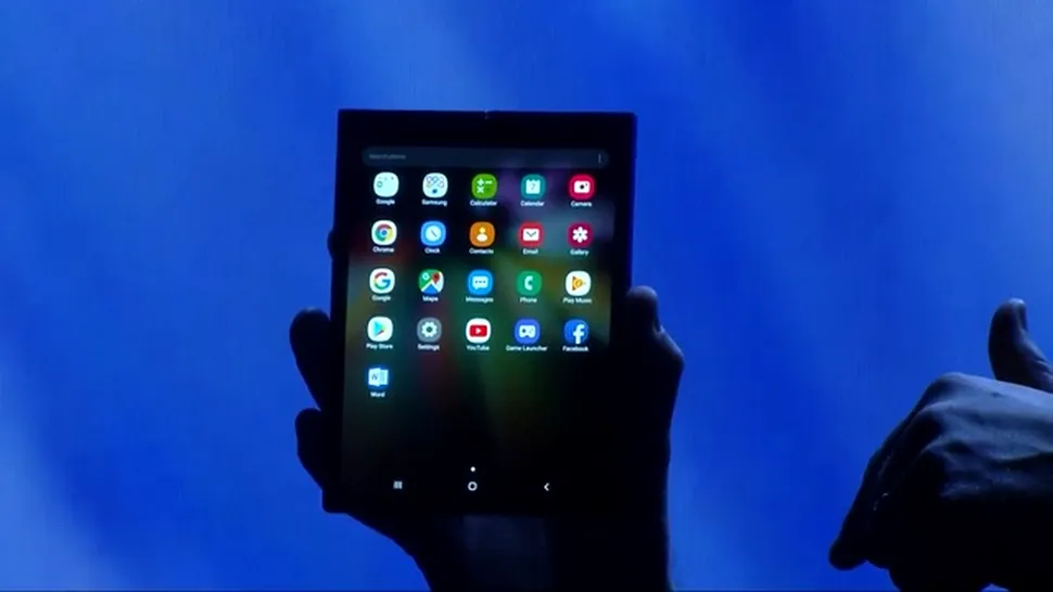 Samsung a anunţat telefonul pliabil echipat cu display Infinity-Flex