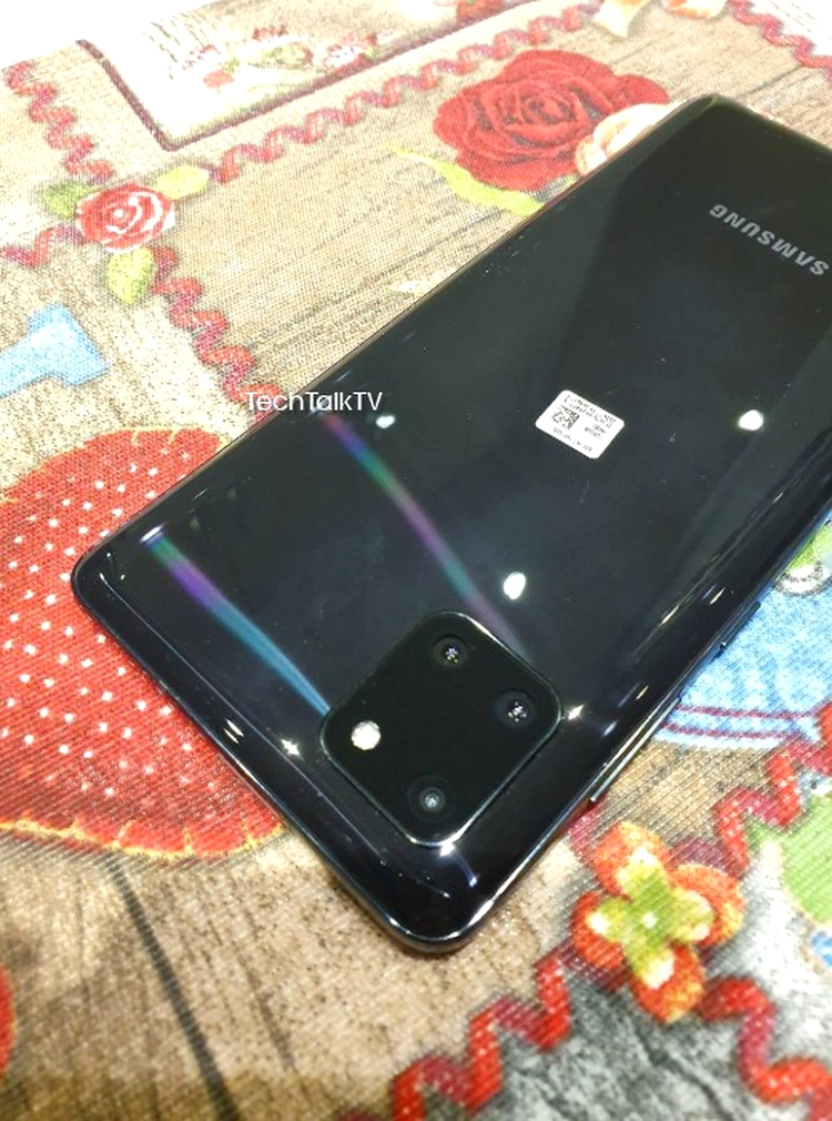 Samsung Galaxy Note10 Lite: foto spion