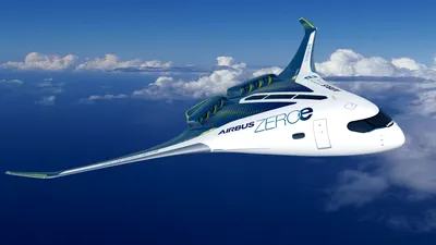 Airbus promite avioane de pasageri nepoluante, alimentate cu hidrogen lichid