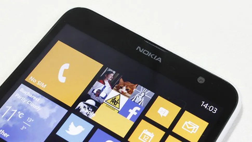Nokia Lumia 1320 - un telefon-gigant atractiv cu Windows Phone 8
