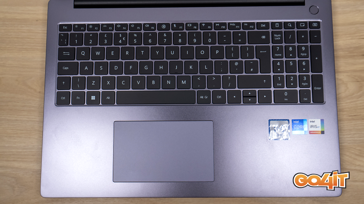 Huawei MateBook D16 keyboard