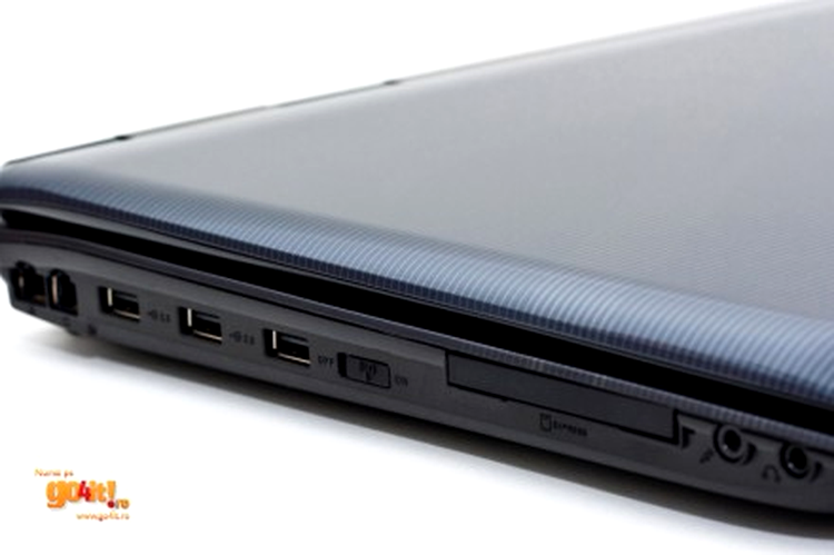 Asus F50 - conectorii de pe latura stanga