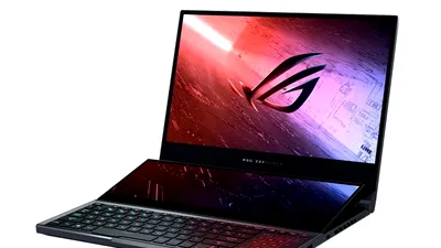 ASUS lansează ROG Zephyrus Duo 15, primul său laptop de gaming cu două ecrane şi grafică GeForce RTX Super