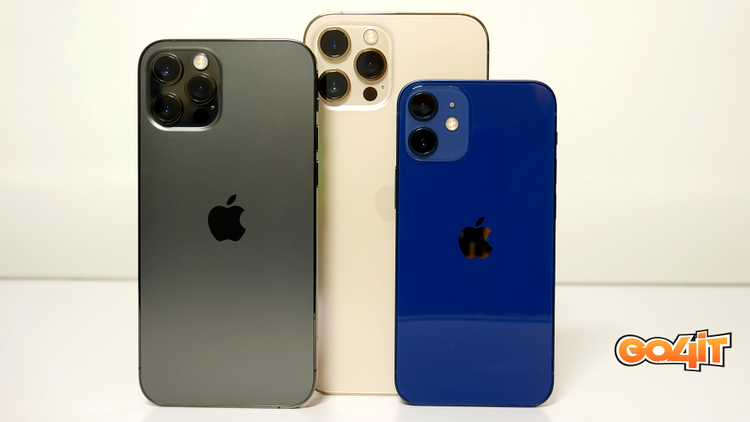 iPhone 12 Pro Max vs pro vs mini back