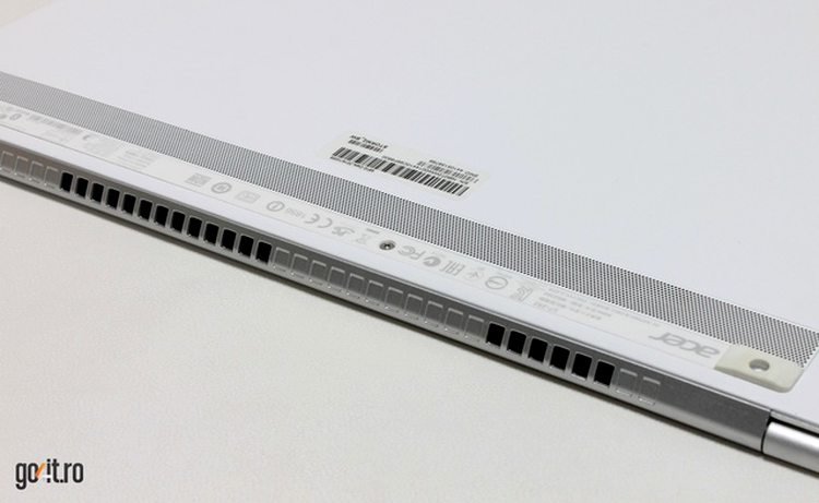 Acer Aspire S7 (393): un sistem de răcire eficient şi tăcut