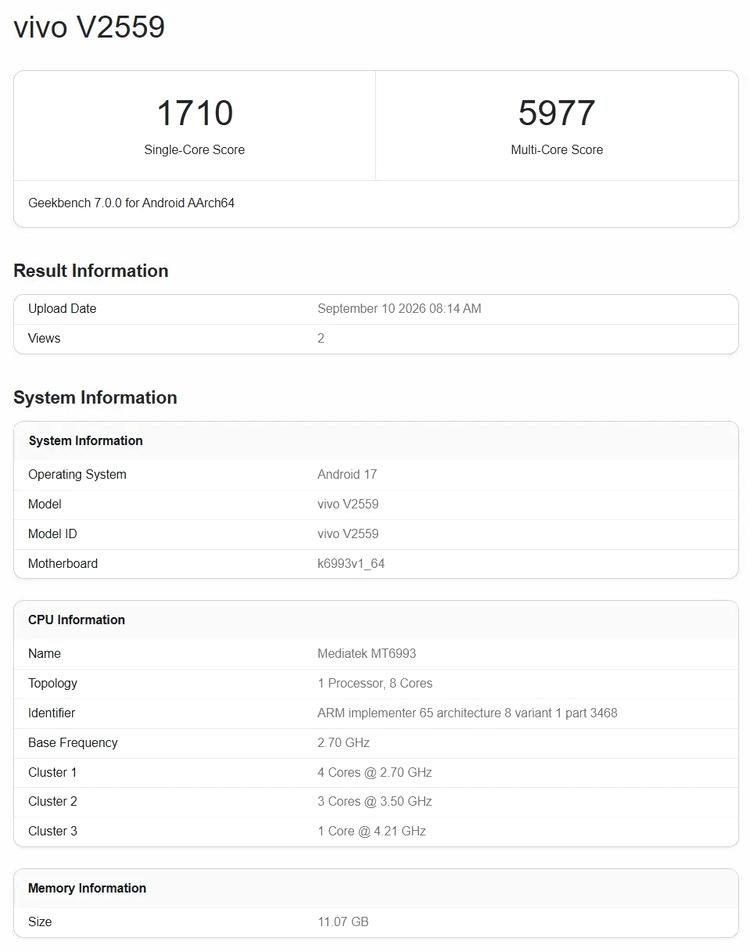 Vivo X Fold 6